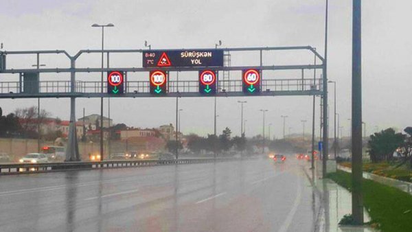 Bu yollarda sürət endirildi-"SÜRÜŞKƏN YOL"