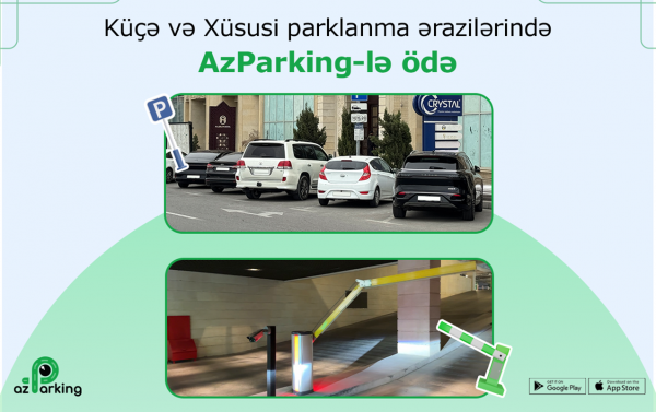 Parklanmanız üçün bir tətbiq