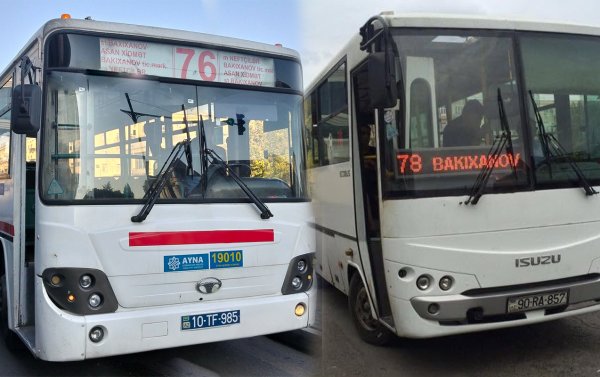 Sabahdan bu avtobuslar yenilənir - Gedişhaqqı 50 qəpik