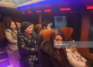 Cəbrayıl rayonunun Horovlu kəndinə növbəti köç karvanı yola salınıb-FOTO