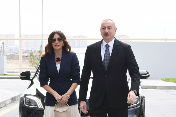 Prezident Xocavənd kəndində görülmüş işlərlə tanış olublar