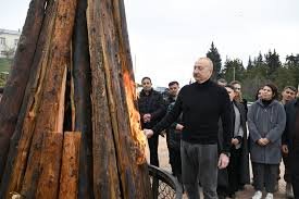 Altıncı ildir ki, Novruz bayramını Qarabağda keçirən PREZİDENT - VİDEO
