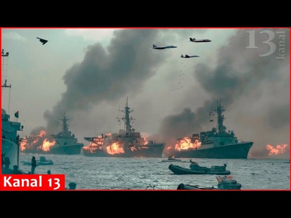 İranın 50-dən çox hərbi gəmisi məhv edildi