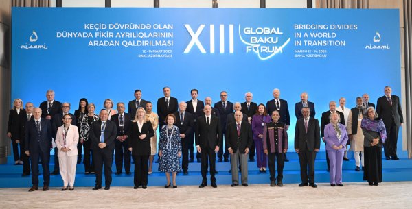 Prezident İlham Əliyev XIII Qlobal Bakı Forumunun açılış mərasimində iştirak edir