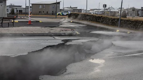 İntensiv yağışlar nəticəsində Qubada yol yarıldı