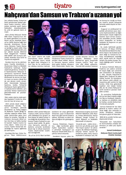 Naxçivan teatrı Türkiyə mediasında