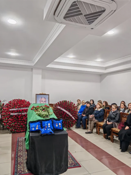 Maqsud Məmmədov İkinci Fəxri xiyabanda dəfn olunub