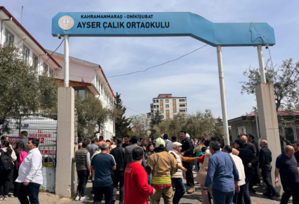 Kahramanmaraş məktəbinə hücum edən şagirdin atası saxlanılıb