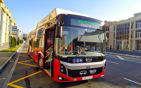 Bəzi  avtobusların hərəkət istiqaməti dəyişdirilir