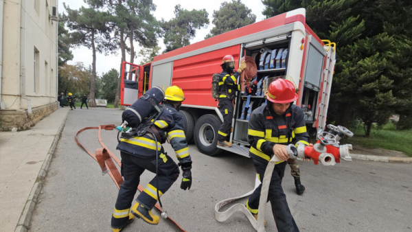 FHN: 136 yanğın, 48 xilas edilən