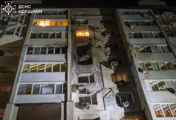 Ukraynaya növbəti dron hücumu: Dağıntılar və yaralılar barədə rəsmi məlumat