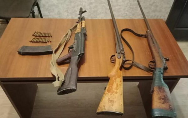 Polisdən "Arsenal" əməliyyatı: Çox sayda odlu silah müsadirə edildi