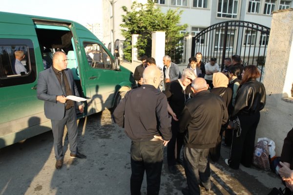 Şükürbəyli kəndinə daha 119 ailə yola salınıb