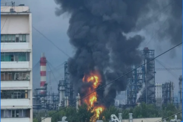 Moskva Neft Emalı Zavoduna PUA hücumu