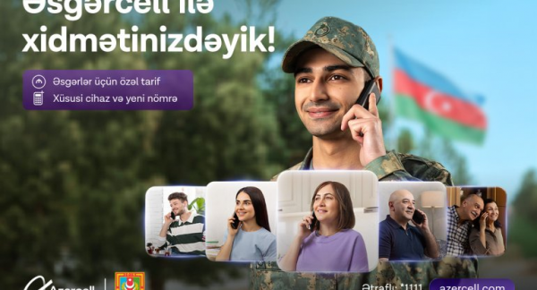 Əsgərlərə böyük müjdə: "Əsgərçell" aktivləşir