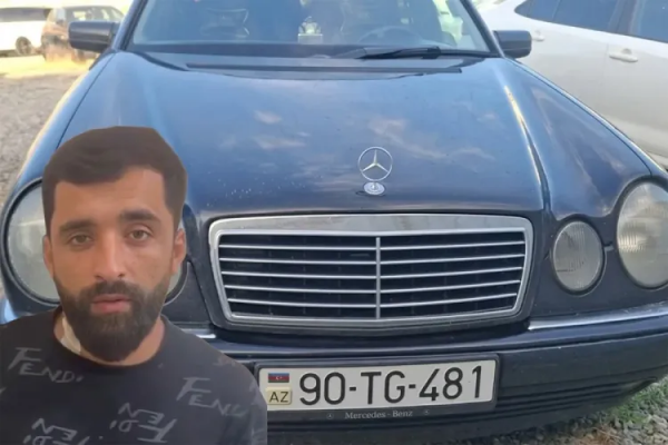 Hüquqsuz avtomobil idarə edən şəxs narkotik aludəçisi imiş