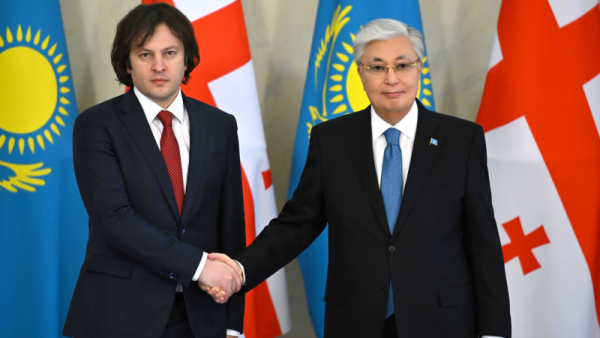 Astanada Qazaxıstan və Gürcüstan liderlərinin görüşü oldu