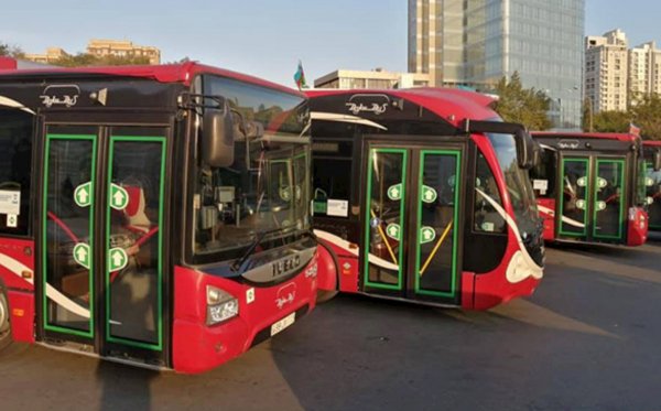 Bu avtobusların hərəkət istiqaməti dəyişdirilir