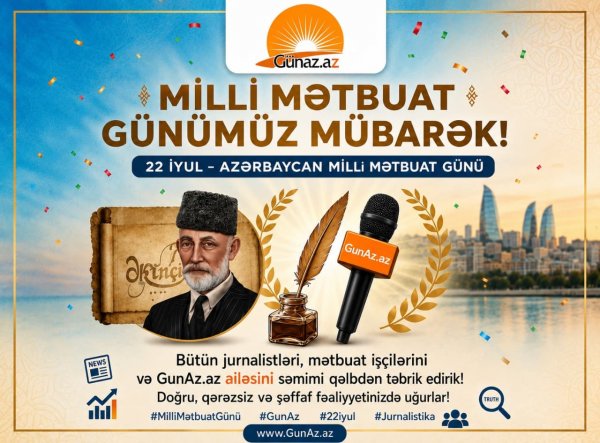 Azərbaycanda Milli Mətbuat Günüdür